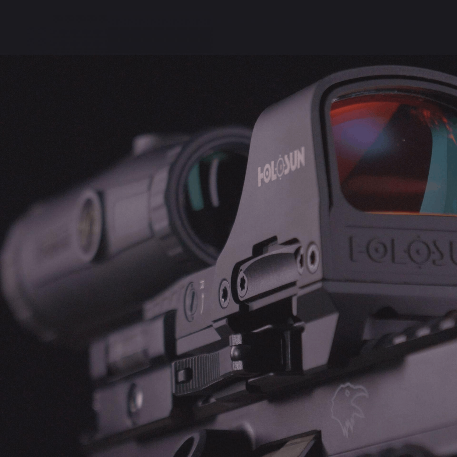 Image of Holosun Set HS510C Red Dot & HM3X Magnifier & Hardcase